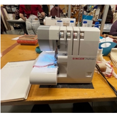 Sewing machine.