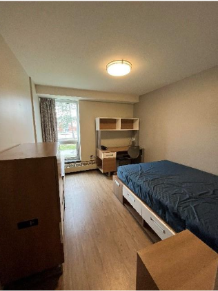 empty dorm room